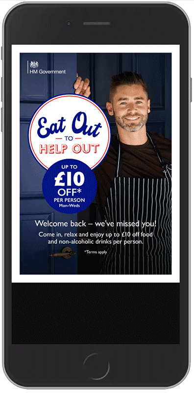 Eat Out to Help Out App